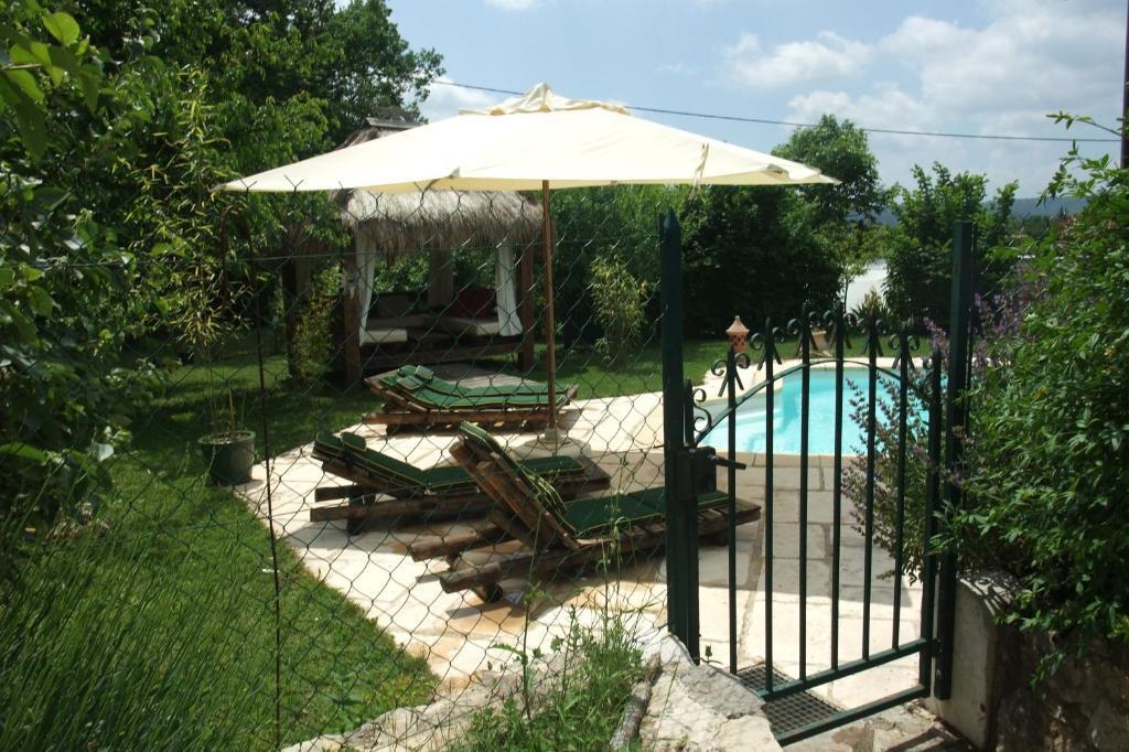 Gite La Paillote Montauroux Bagian luar foto